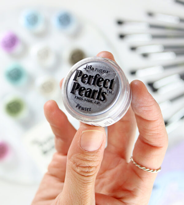 Pigmento Perfect Pearls Pewter de Ranger