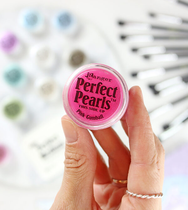 Pigmento Perfect Pearls Pink Gumball de Ranger
