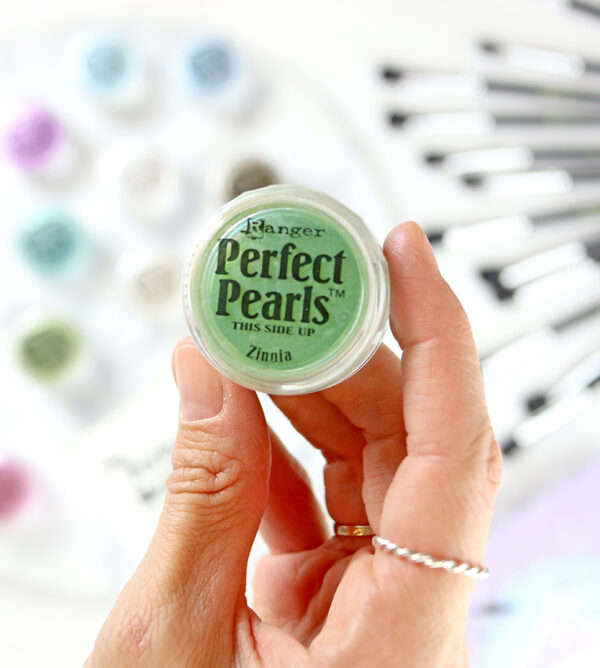 Pigmento Perfect Pearls Zinnia de Ranger