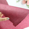 Papel hecho a mano, color Cereza. Para manualidades y scrapbooking