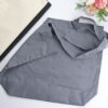 Bolsa Maxi Antracita, de algodón