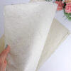 Papel hecho a mano, color Hueso. Para manualidades y scrapbooking
