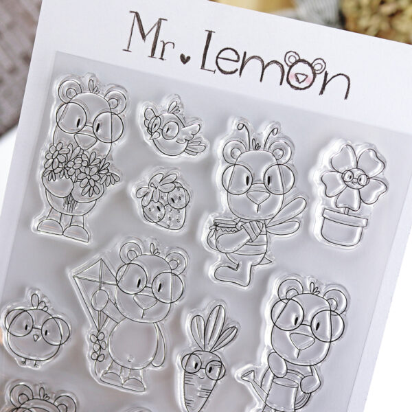 Set de sellos Mr Lemon en Primavera - Imagen 2