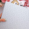 Carpeta 9x12" Menta para fundas Rita´s Diary o Project Life. Diseño de Alúa Cid