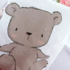 Panel de tela Pardo | Pequeño Panda - Imagen 2