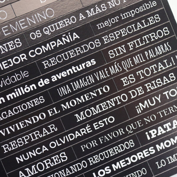 Pegatinas frases Negro. Especial documenta - Imagen 3