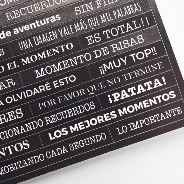 Pegatinas frases Negro. Especial documenta - Imagen 4