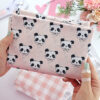 Tela Pandas salmón. De la colección Pequeño Panda, de Alúa Cid