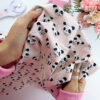 Tela Pandas salmón | Pequeño panda - Imagen 4