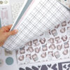 Bloc de 36 papeles Libertad Invierno para scrapbooking - Imagen 7