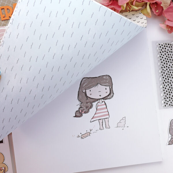 Bloc de 36 papeles Libertad Verano para scrapbooking - Imagen 5