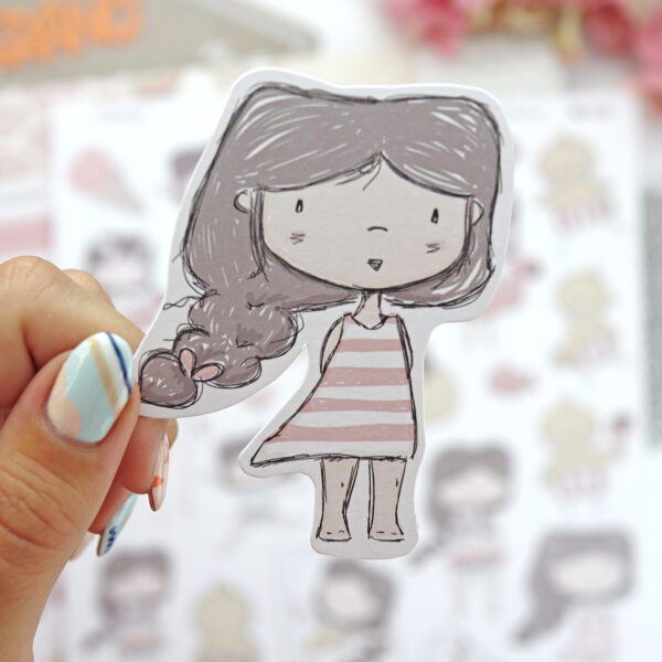 Hoja de troquelados Libertad Verano Ilustraciones - Imagen 4