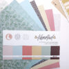 Kit de papeles sólidos+especiales Libertad Primavera, para scrapbooking y manualidades creativas. Diseño de Alúa Cid