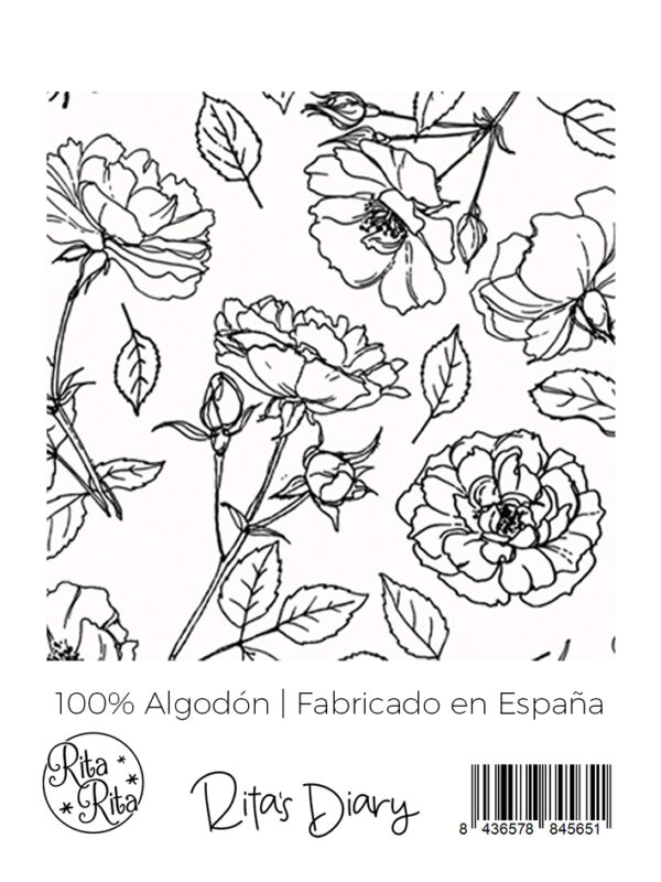 Tela Camelias, de Rita's Diary - Imagen 5