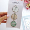 Set de charms metálicos Libertad Otoño - Imagen 3
