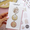 Set de charms metálicos Libertad Verano - Imagen 2