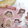 Set de pegatinas puffy Libertad Verano - Imagen 3