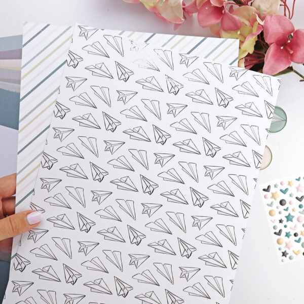 Set dos láminas Libertad Otoño, para scrapbooking y manualidades creativas. Diseño de Alúa Cid