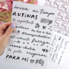 Para Mí, set de transferibles - Imagen 3