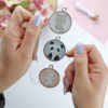 Set de 3 charms metálicos Pequeño Panda - Imagen 2