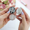 Set de 3 charms metálicos Pequeño Panda