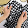 Vichy Negro confeccionado - Imagen 3