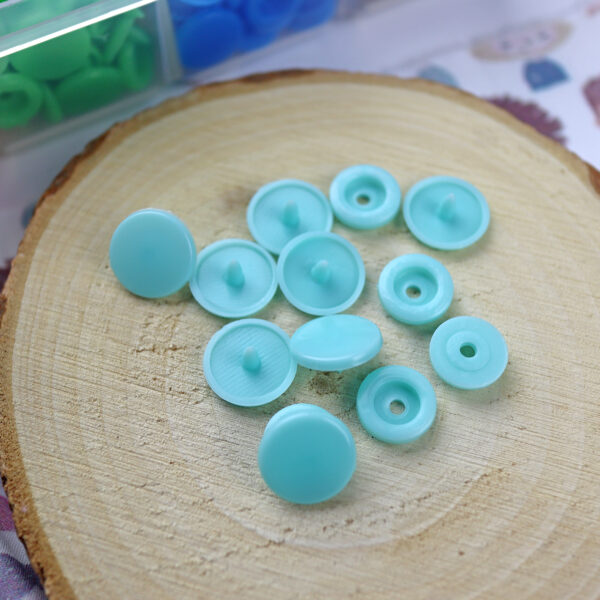 Broches plásticos de presión Aqua - Imagen 2