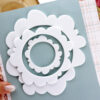 Set de 3 marcos realizados en metacrilato blanco, para scrapbooking y manualidades. De la colección Libertad, de Alúa Cid
