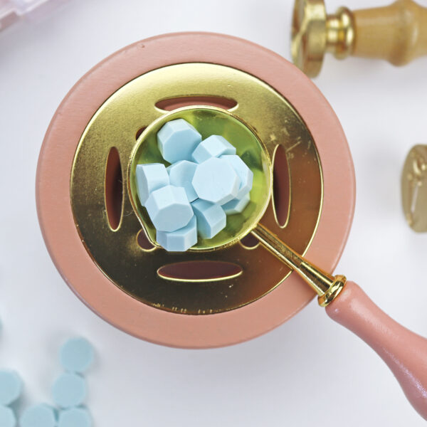 Azul bebé | Perla de lacre a granel - Imagen 3