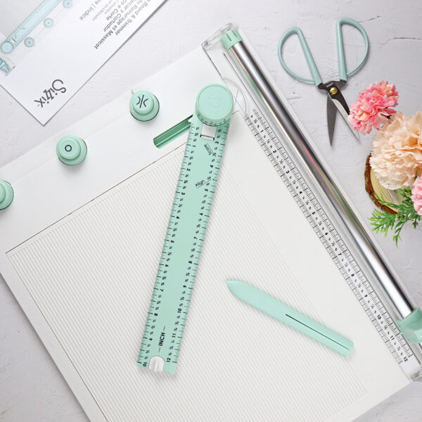 Tabla de plegado y cizalla, de Sizzix