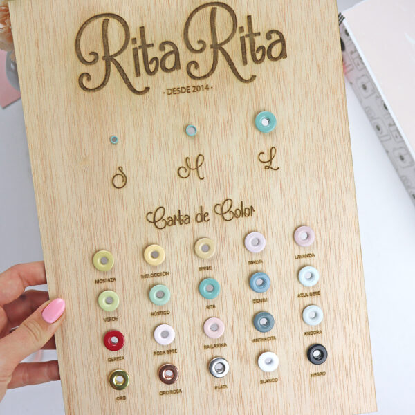 Ojal pequeño Beige