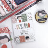 Bloc pequeño de la colección Destino, para scrapbooking. Diseño de Alúa Cid