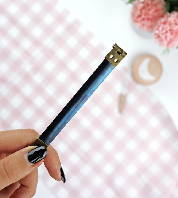 Cierre fleje flexible, de 10 cm. Perfecto como cierre para un estuche de lápices o de maquillaje
