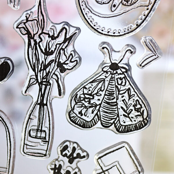 Sello Life the moment | Art Journal, de Vero Ilustrada - Imagen 4