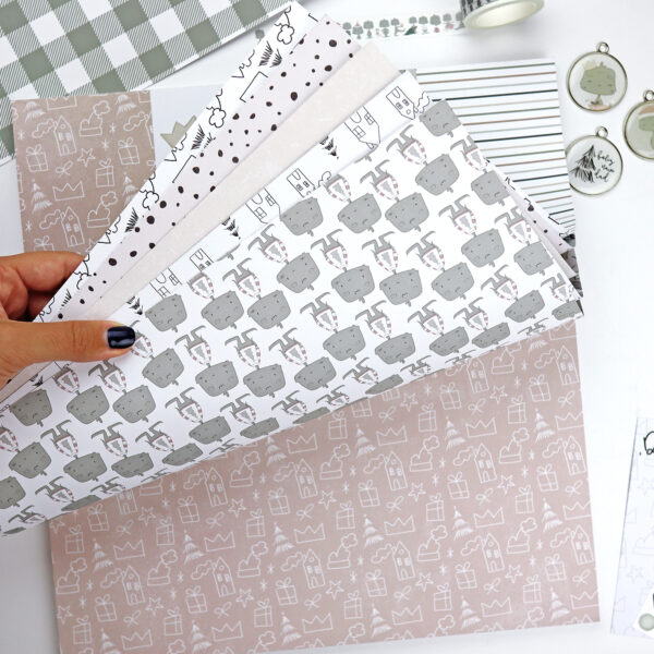 Bloc de 36 papeles Dadivan para scrapbooking | Dadivan - Imagen 6