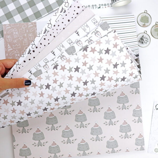 Bloc de 36 papeles Dadivan para scrapbooking | Dadivan - Imagen 7