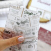 Bloc de tarjetas y sólidos Mistletoe & Holly | Mamen Montero - Imagen 30