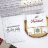 Bloc de tarjetas y sólidos Mistletoe & Holly | Mamen Montero - Imagen 4