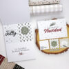 Bloc de tarjetas y sólidos Mistletoe & Holly | Mamen Montero - Imagen 6