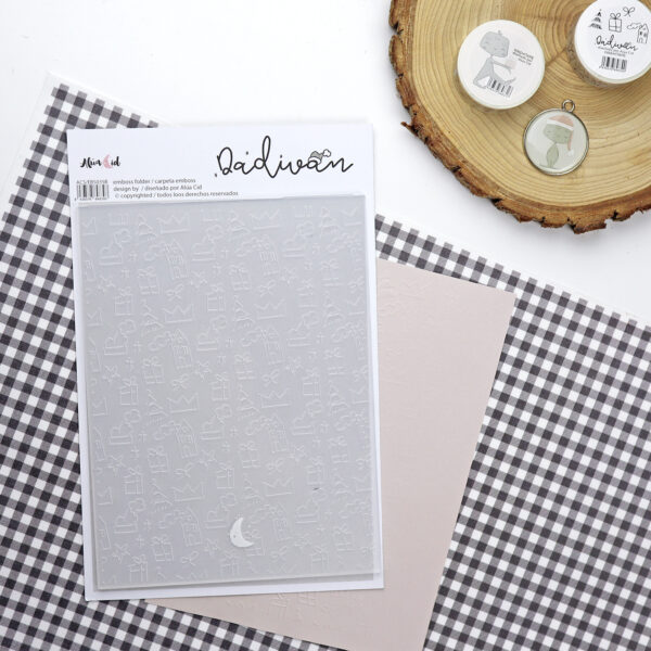 Carpeta de gofrado o emboss Poblado | Dadivan - Imagen 2