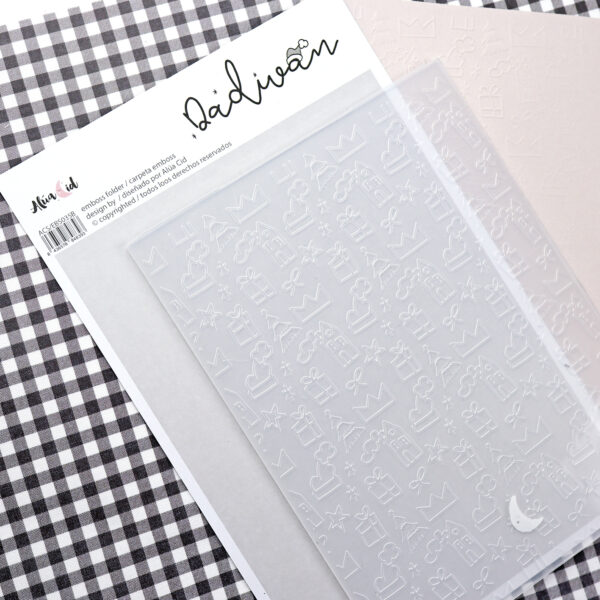 Carpeta de gofrado o emboss Poblado | Dadivan - Imagen 3