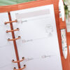 Cubierta para agenda PERSONAL Teja - Imagen 7