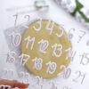 Pegatinas puffy Adviento | Dadivan - Imagen 3