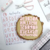 Set de troqueles ABC Poe. Para scrapbooking y manualidades