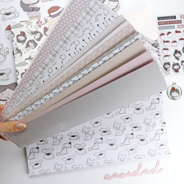 Bloc de 36 papeles Libertad Navidad para scrapbooking - Imagen 15