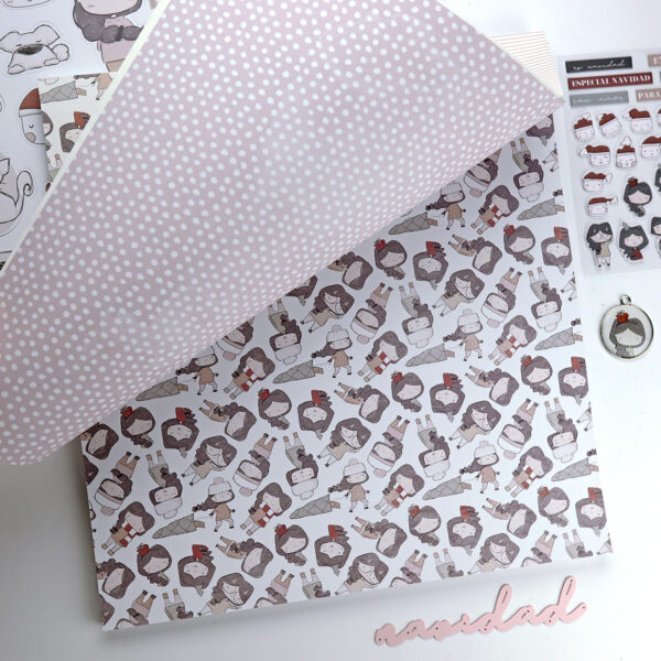 Bloc de 36 papeles Libertad Navidad para scrapbooking - Imagen 3