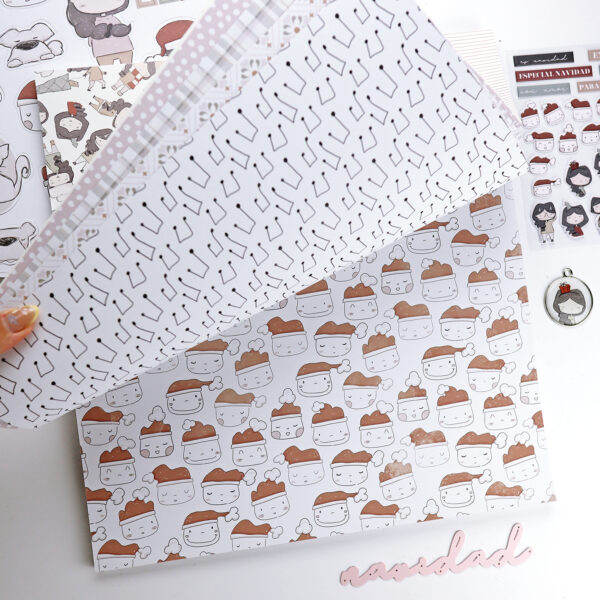 Bloc de 36 papeles Libertad Navidad para scrapbooking - Imagen 6