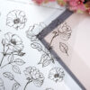 Acetato Flores grandes | Rita's Diary - Imagen 2