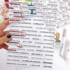 Pegatinas puffy Banners con mensajes Blanco - Imagen 2