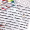 Pegatinas puffy Banners con mensajes Blanco - Imagen 3